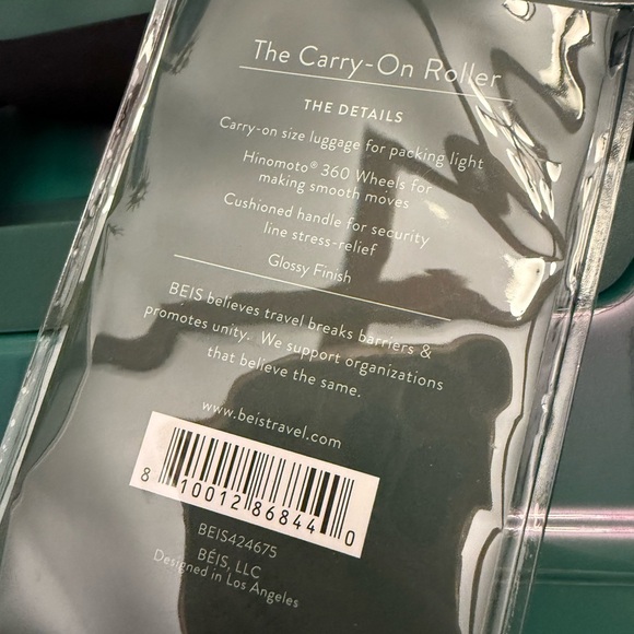 The Carry-On Roller in Wicked Green - Picture 2 of 10